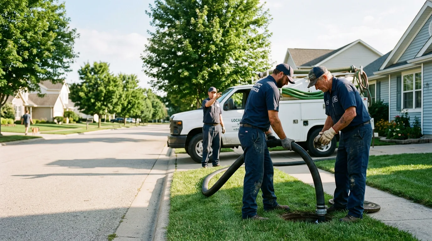 Septic Tank Pumping in Cincinnati, OH near me